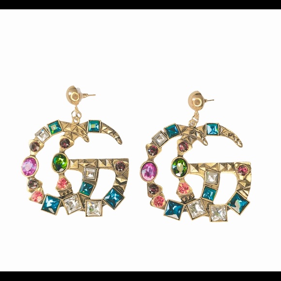 GG multicolored earrings - Picture 1 of 1